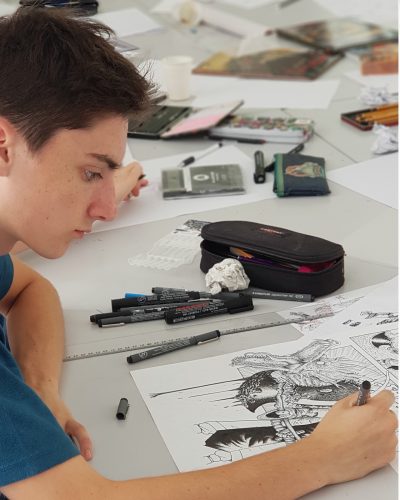 Stage Bande Dessinée BD Manga à Paris pendant les vacances