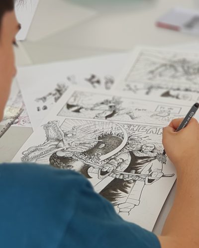Stage Bande Dessinée BD Manga à Paris pendant les vacances